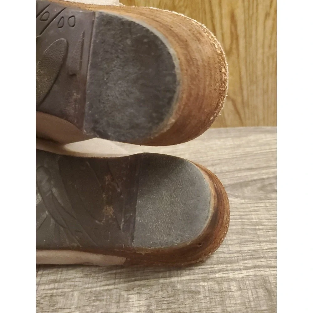 Abeo Bio System‎ Poppy Leather Sandals Women's Size 6 Tan